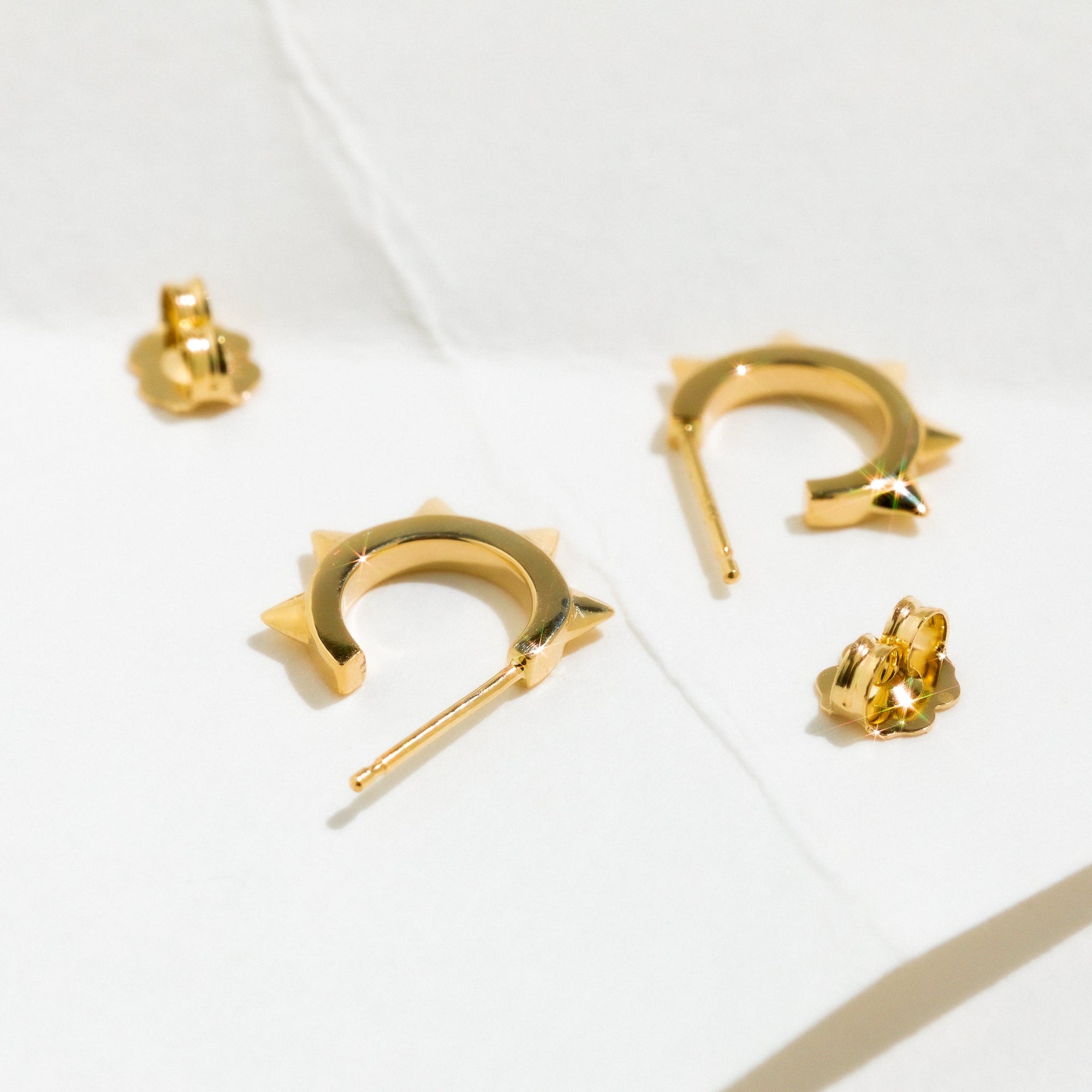 Larissa Loden - Kali Hoops - 14k Gold Plate