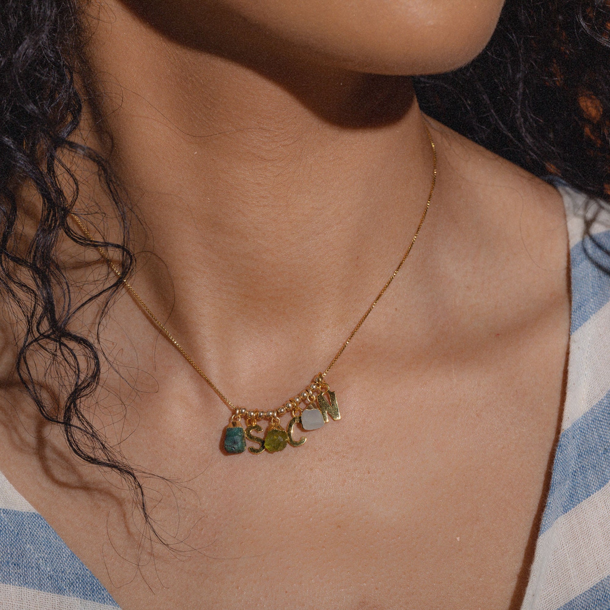 Larissa Loden - Letter Charm -