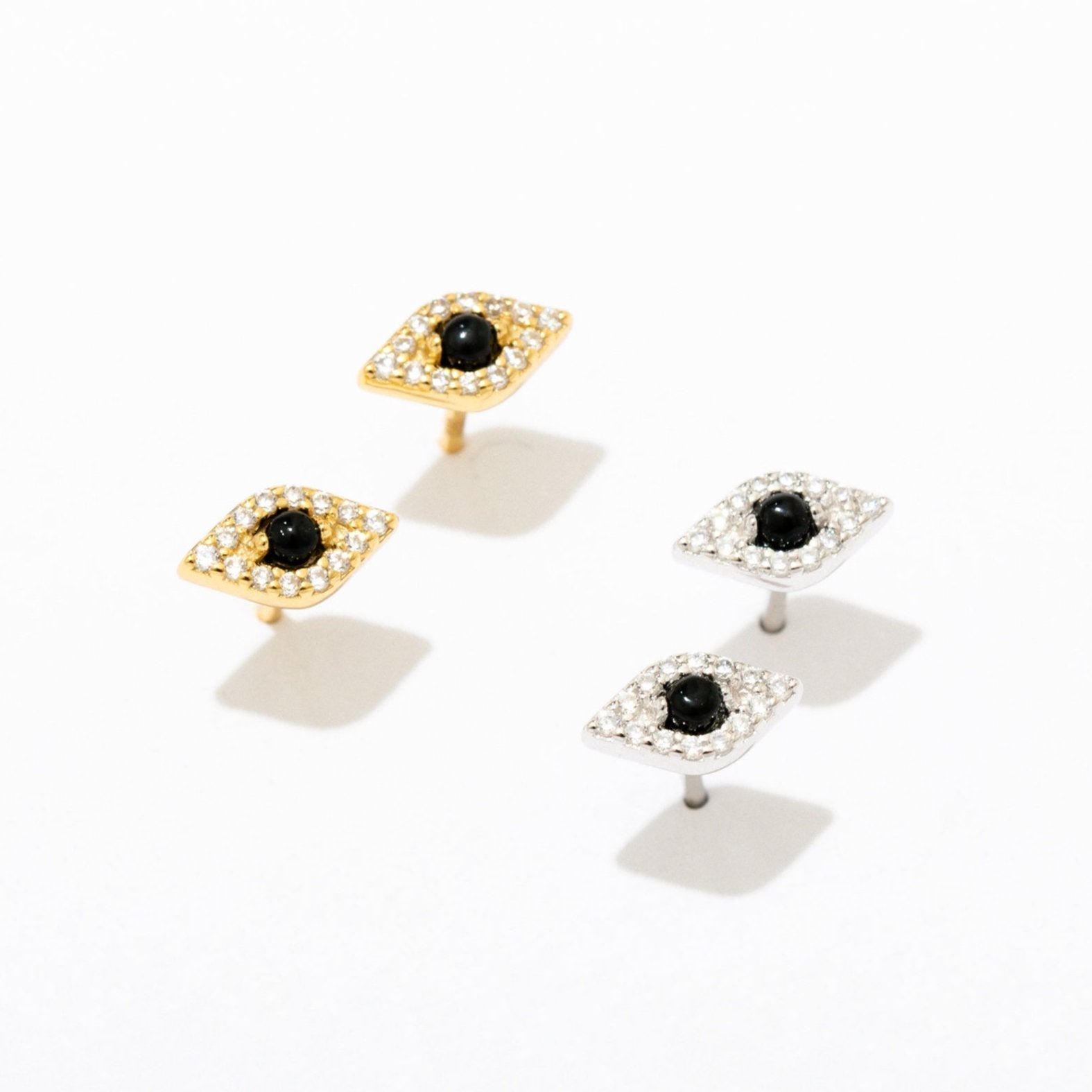 Larissa Loden - Evil Eye Studs -