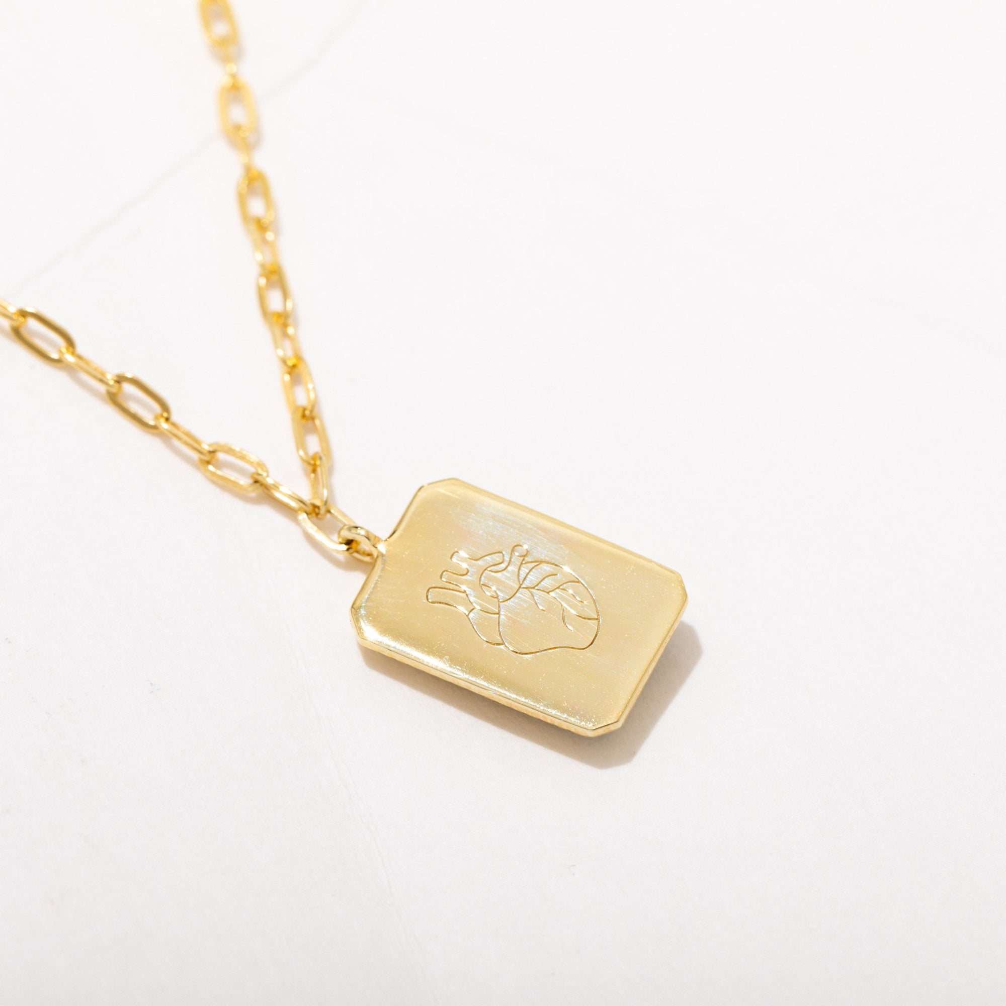 Larissa Loden - Anatomical Heart Pendant Necklace -