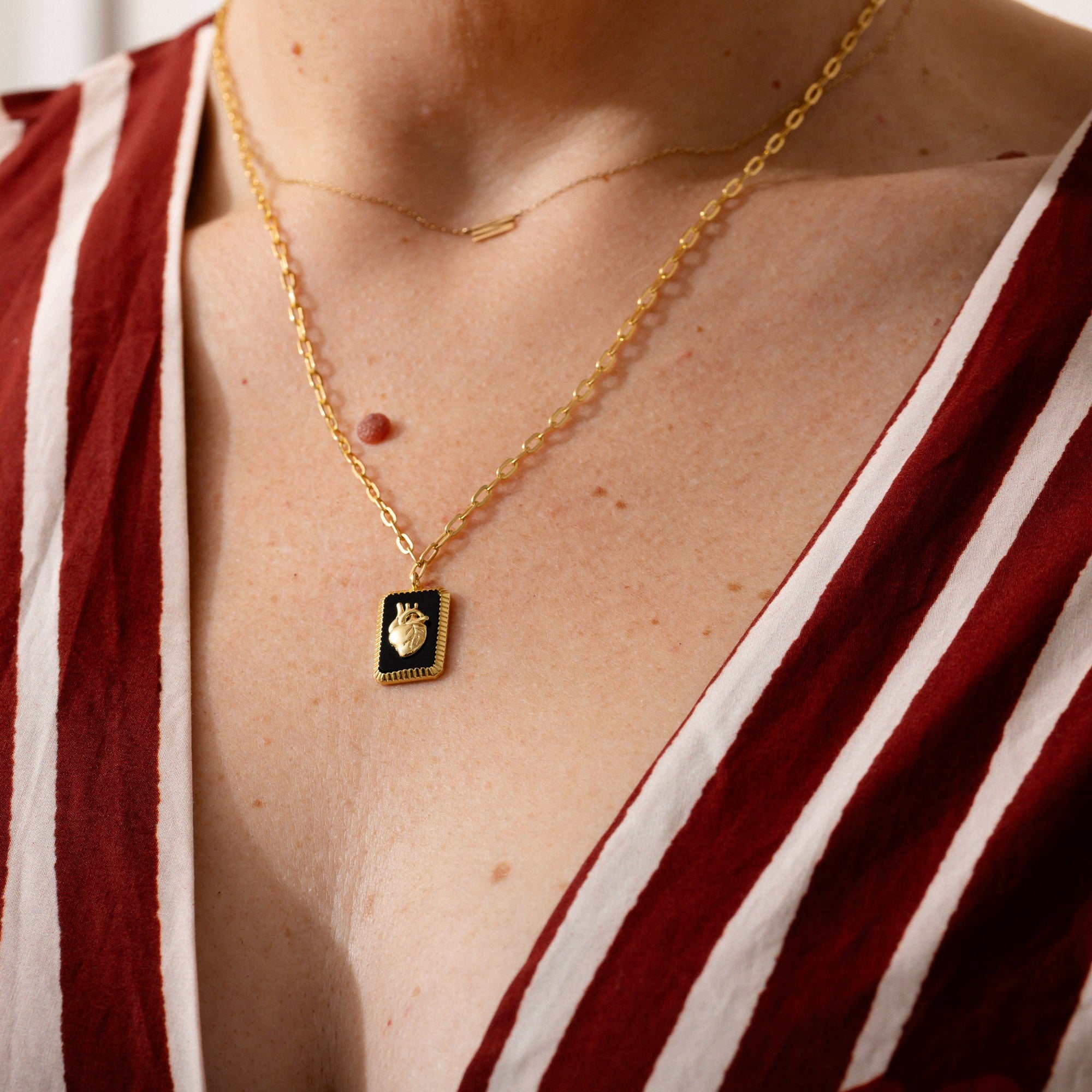 Larissa Loden - Anatomical Heart Pendant Necklace -