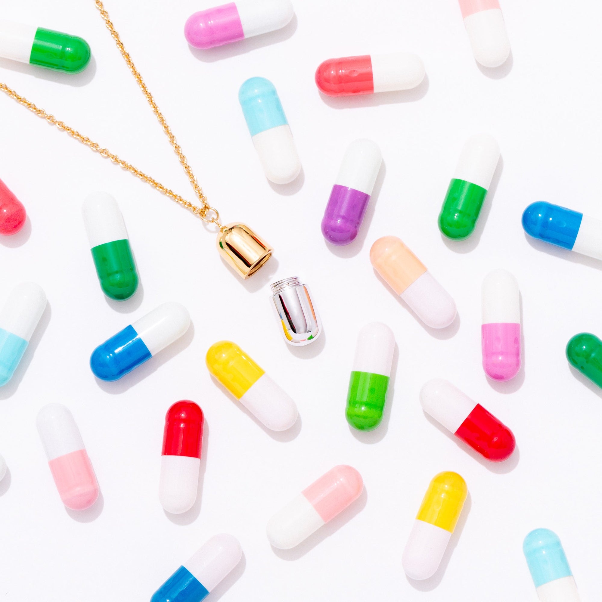 Larissa Loden - Anja Pill Capsule Necklace -