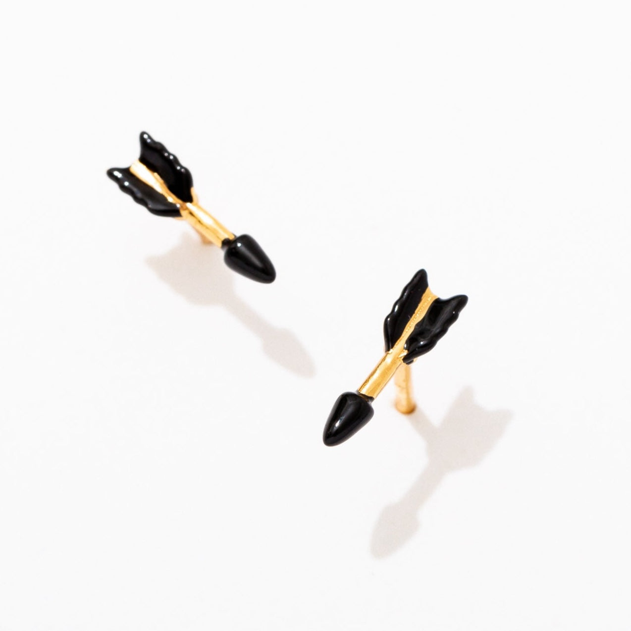 Larissa Loden - Black Arrow Studs -