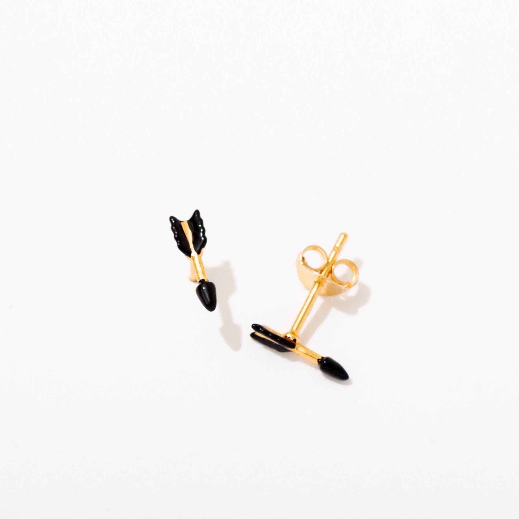 Larissa Loden - Black Arrow Studs -