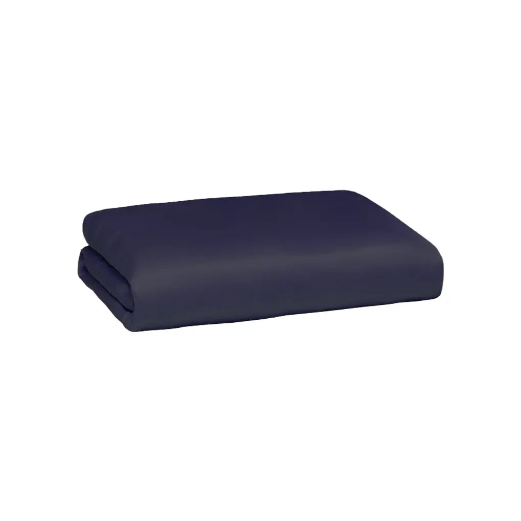 ettitude - CleanBamboo® Signature Sateen Crib & Toddler Fitted Sheet - Ocean Blue Crib