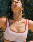 Noserider Surf Club - Noserider Surf Bikini Top in Banda Lines -