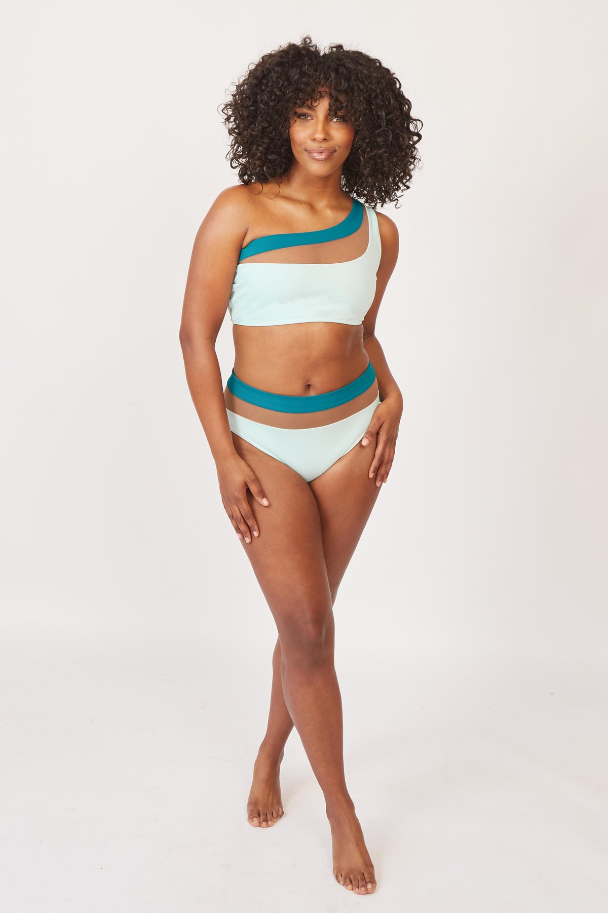 Nomads Swimwear - Bay Swim Bottom - Mint -