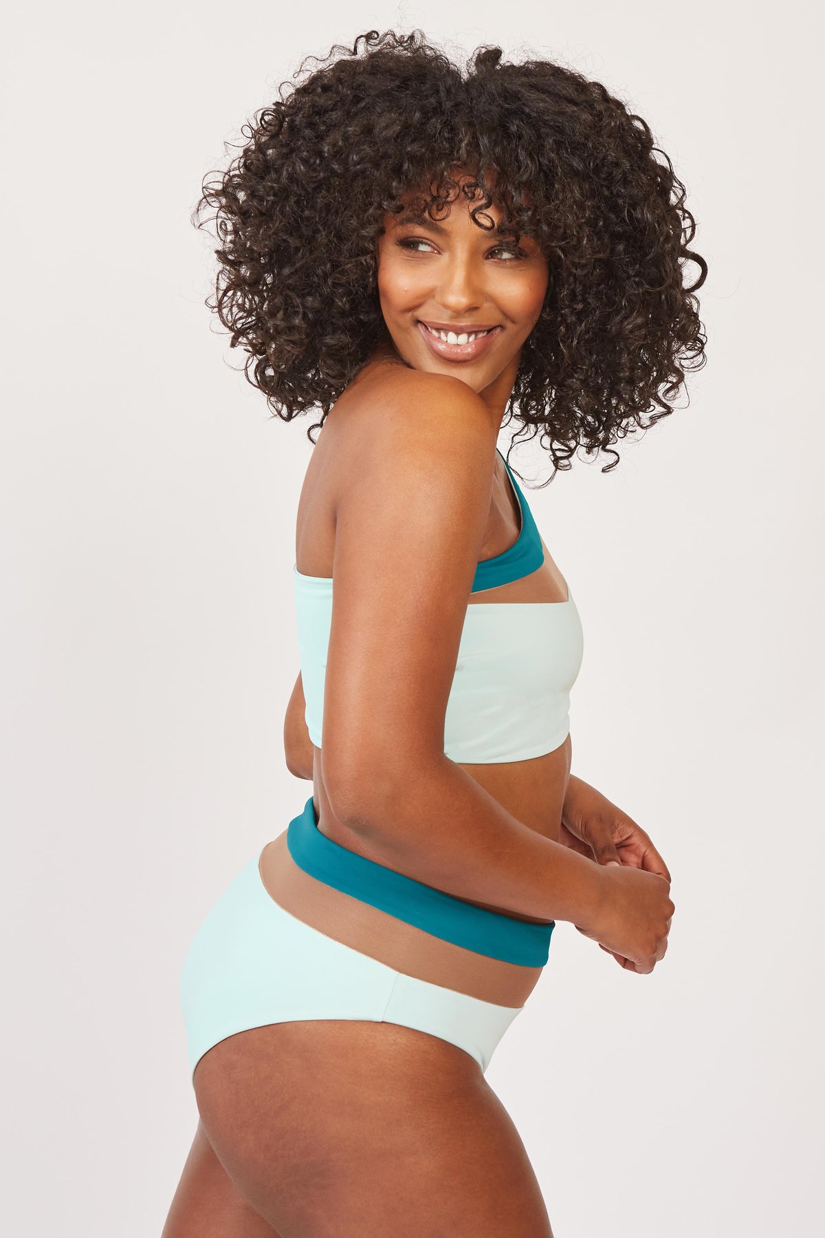 Nomads Swimwear - Bay Swim Bottom - Mint -