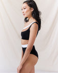 Nomads Swimwear - Current Swim Bottom - Black -