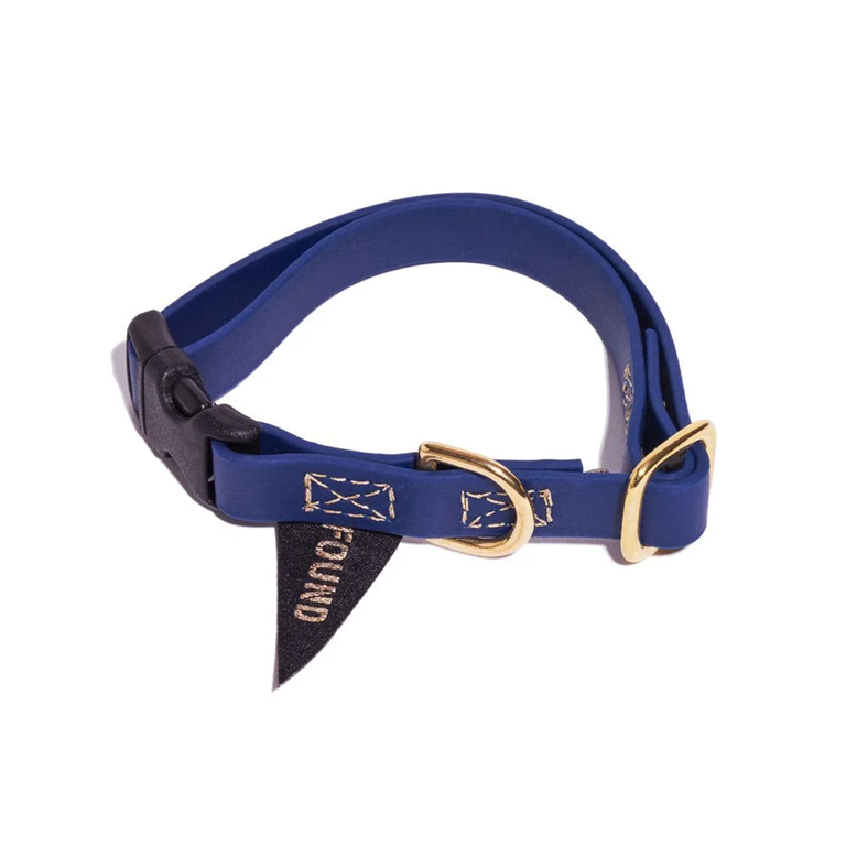 Found My Animal - Water Resistant Cat & Dog Collar - Navy -