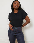 Loup - Vivienne Straight Leg Jeans - Dark Indigo -