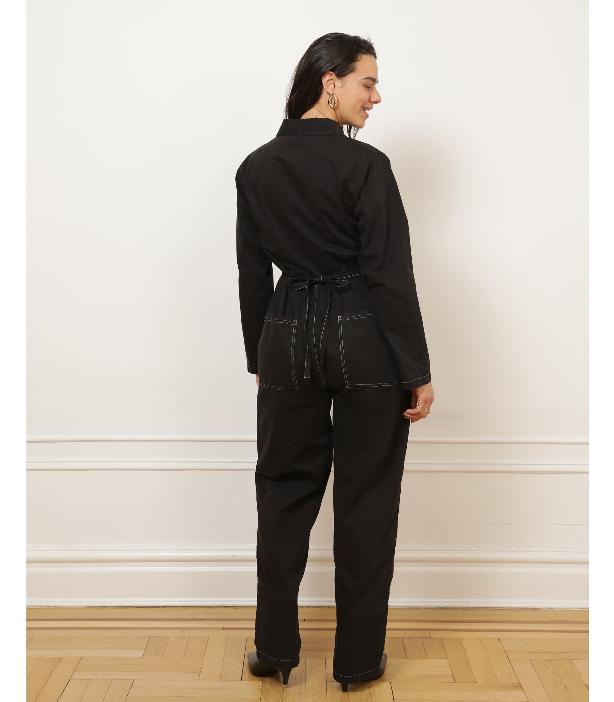 Loup - Gaby Carpenter Jumpsuit - Black -