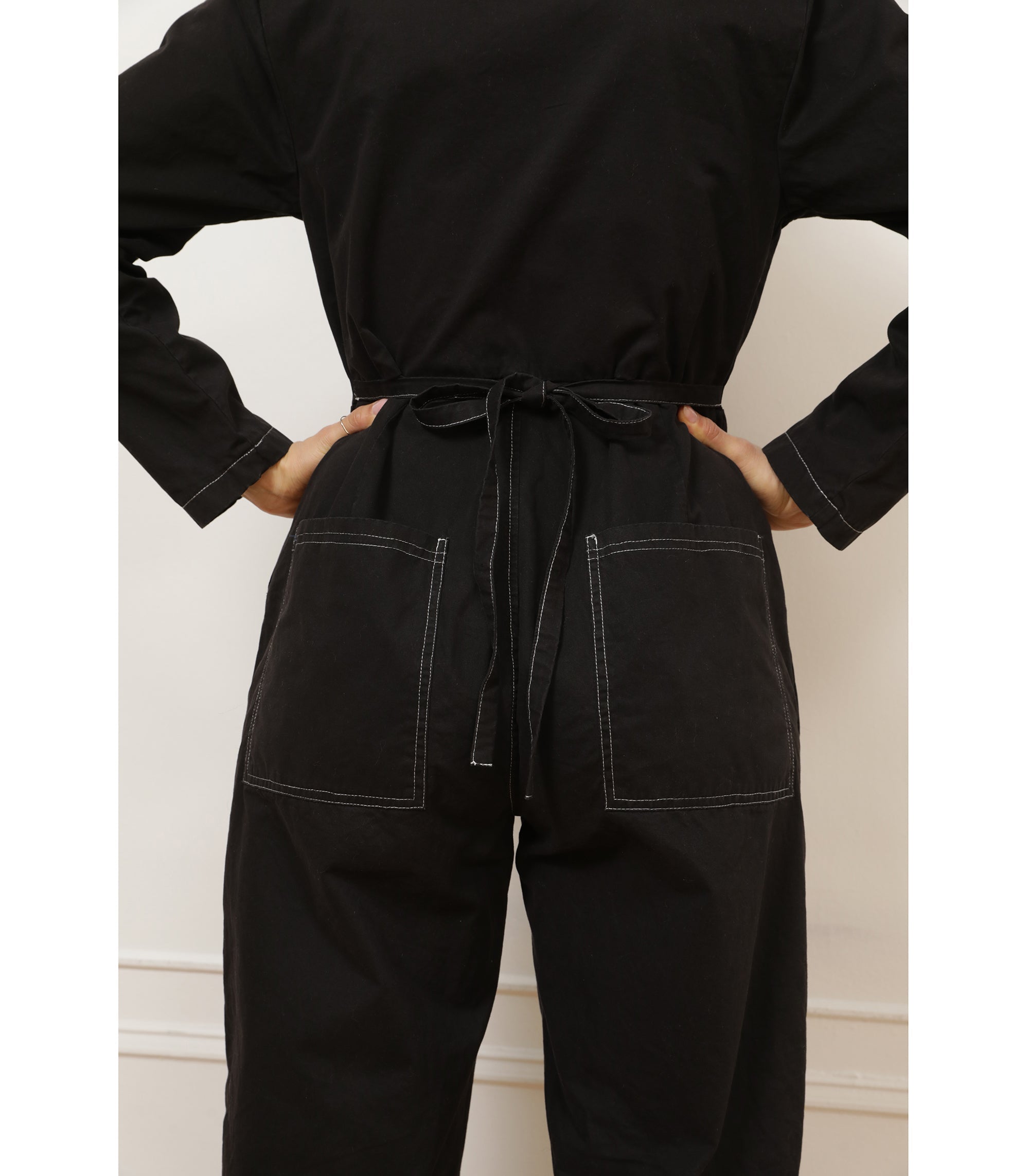 Loup - Gaby Carpenter Jumpsuit - Black -