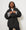 Loup - Valentina Sherpa Wrap Coat - Black -