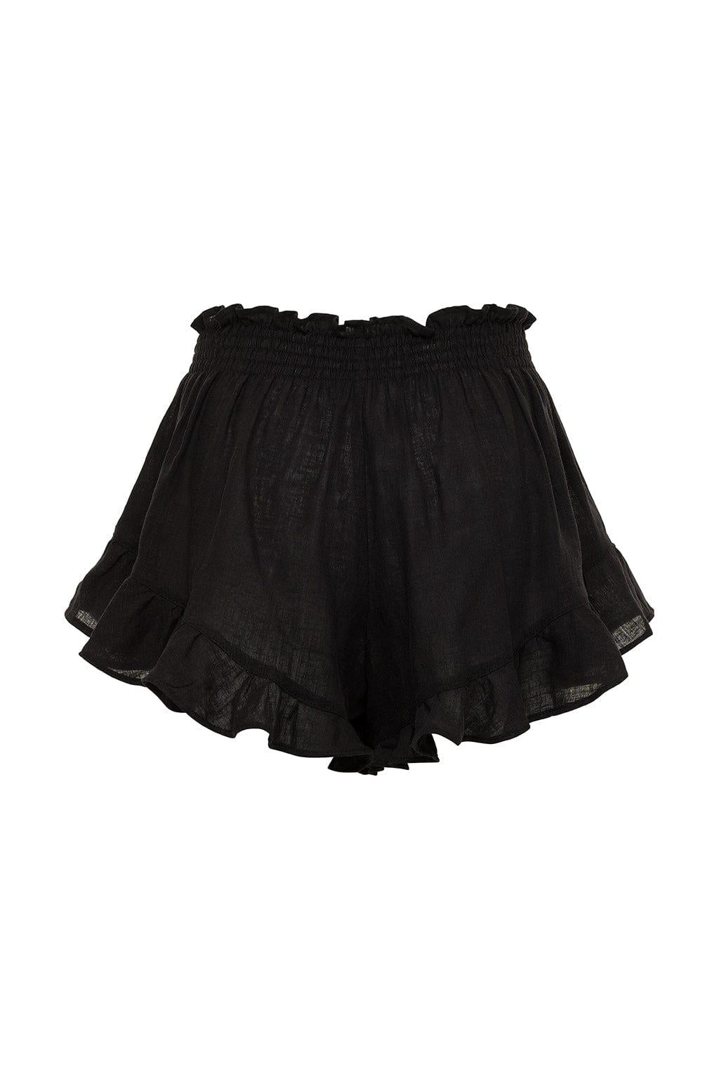 Montce - Black Boho Short -
