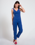 Loup - Slate Tie Strap Coveralls - Royal -
