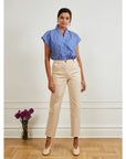 Blue Stripe Sienna Top