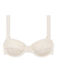 Montce - Bone Crochet Bustier Bikini Top -