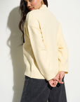 Callahan Knitwear - Bradley Oversized Turtleneck - Creme -