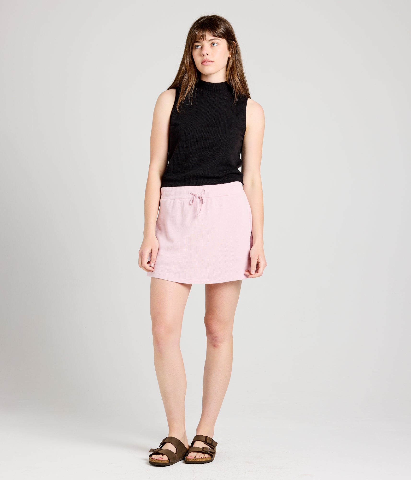 Known Supply - Bree Skort - Dusty Lilac -