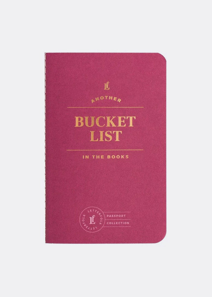 Letterfolk - Passport Journal - Bucket List -
