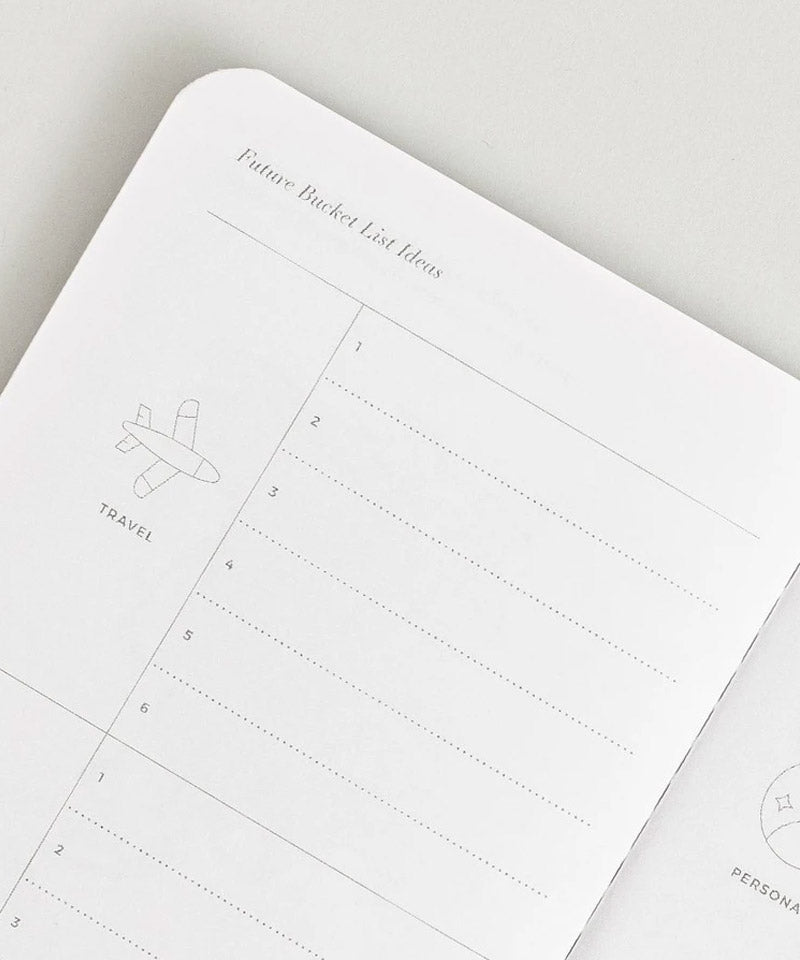 Letterfolk - Passport Journal - Bucket List -