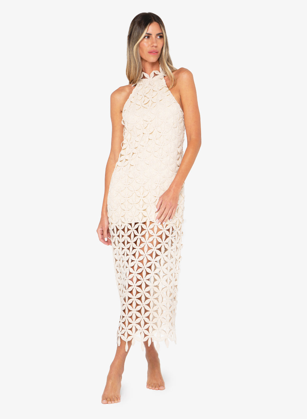 JBQ - Cali Dress - White -