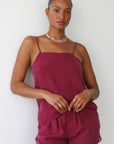 The Boxer Short - Plum