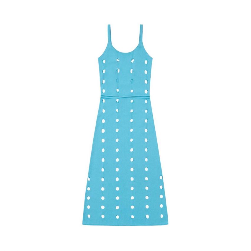 House of Sunny - Canopy Knit Dress - Lido Blue -