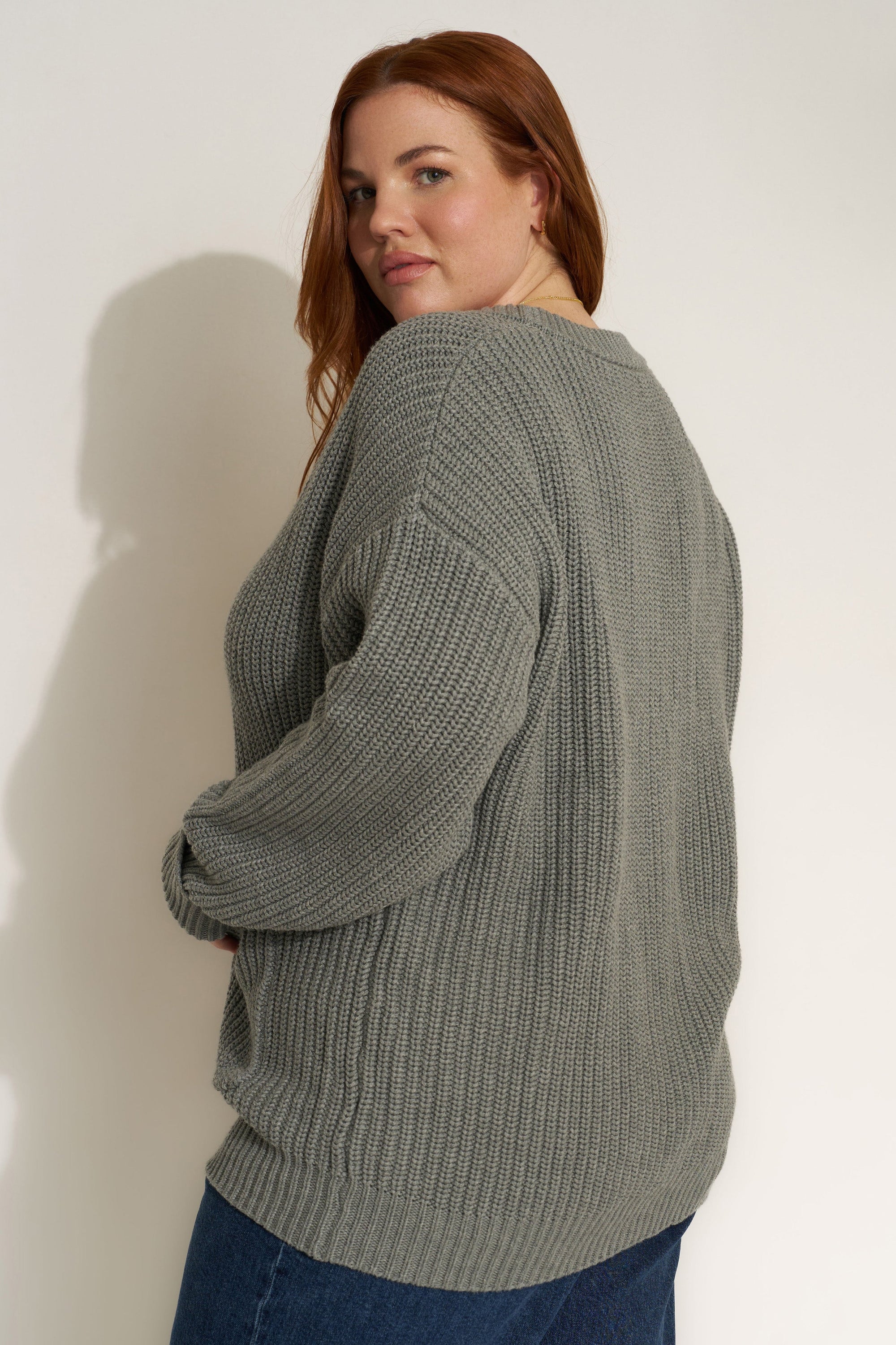 Callahan Knitwear - The Cardigan - Heather Grey -