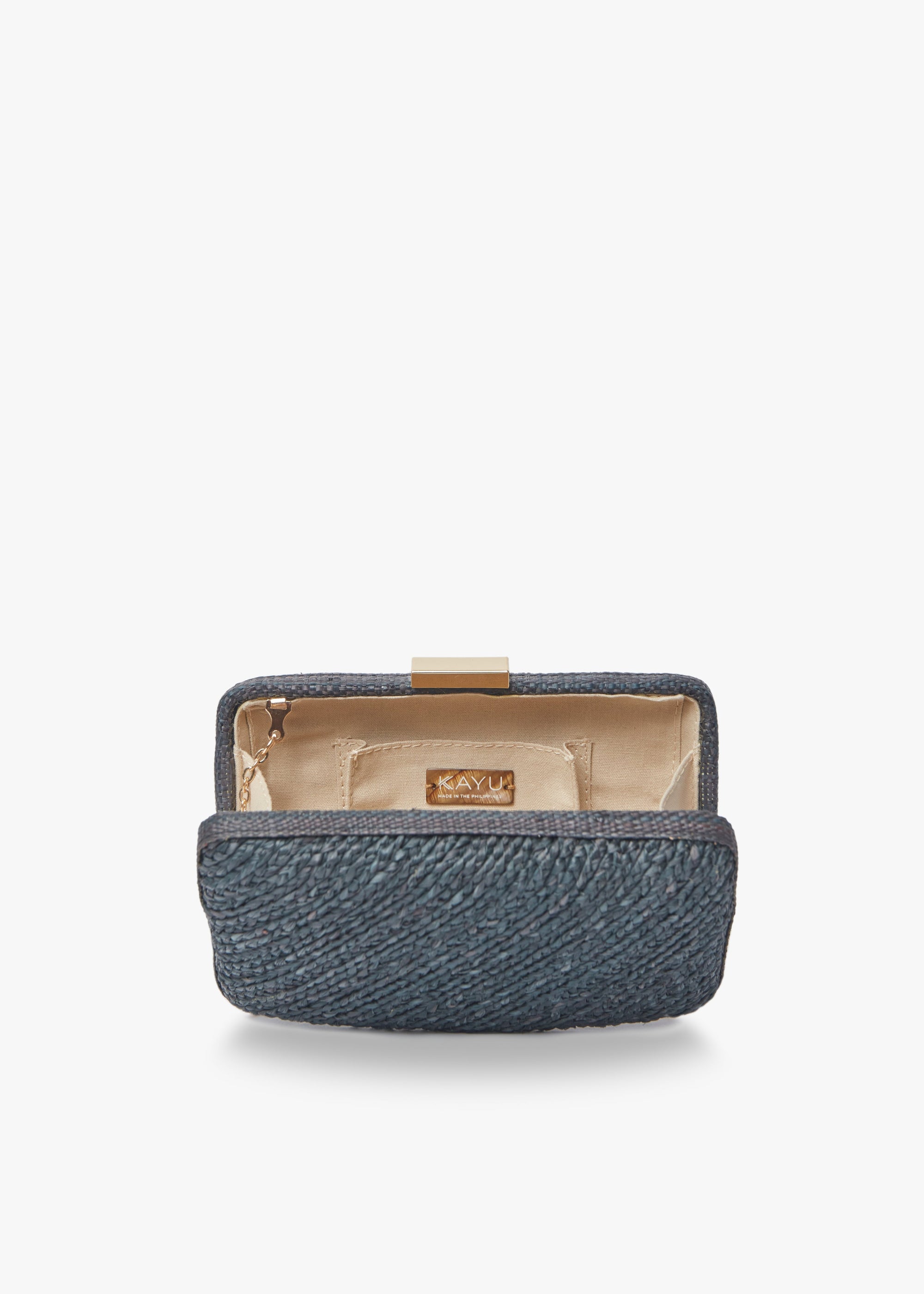 Kayu - Carmen Woven Straw Clutch Bag -