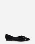 Intentionally Blank - Cecilia Velvet Ballet Flat -