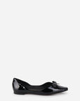 Intentionally Blank - Cecilia Patent Ballet Flat -