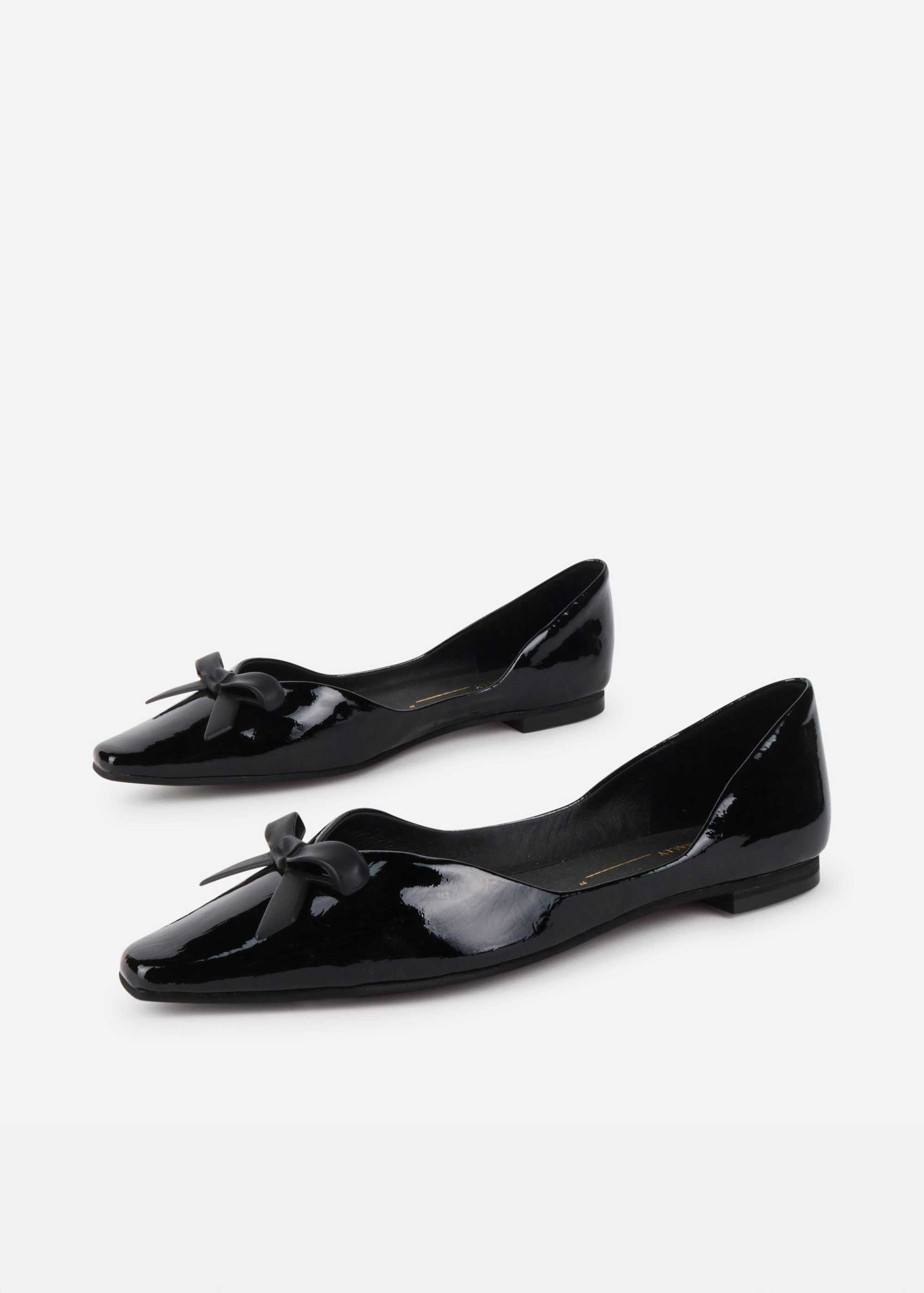 Cecilia Patent Ballet Flat