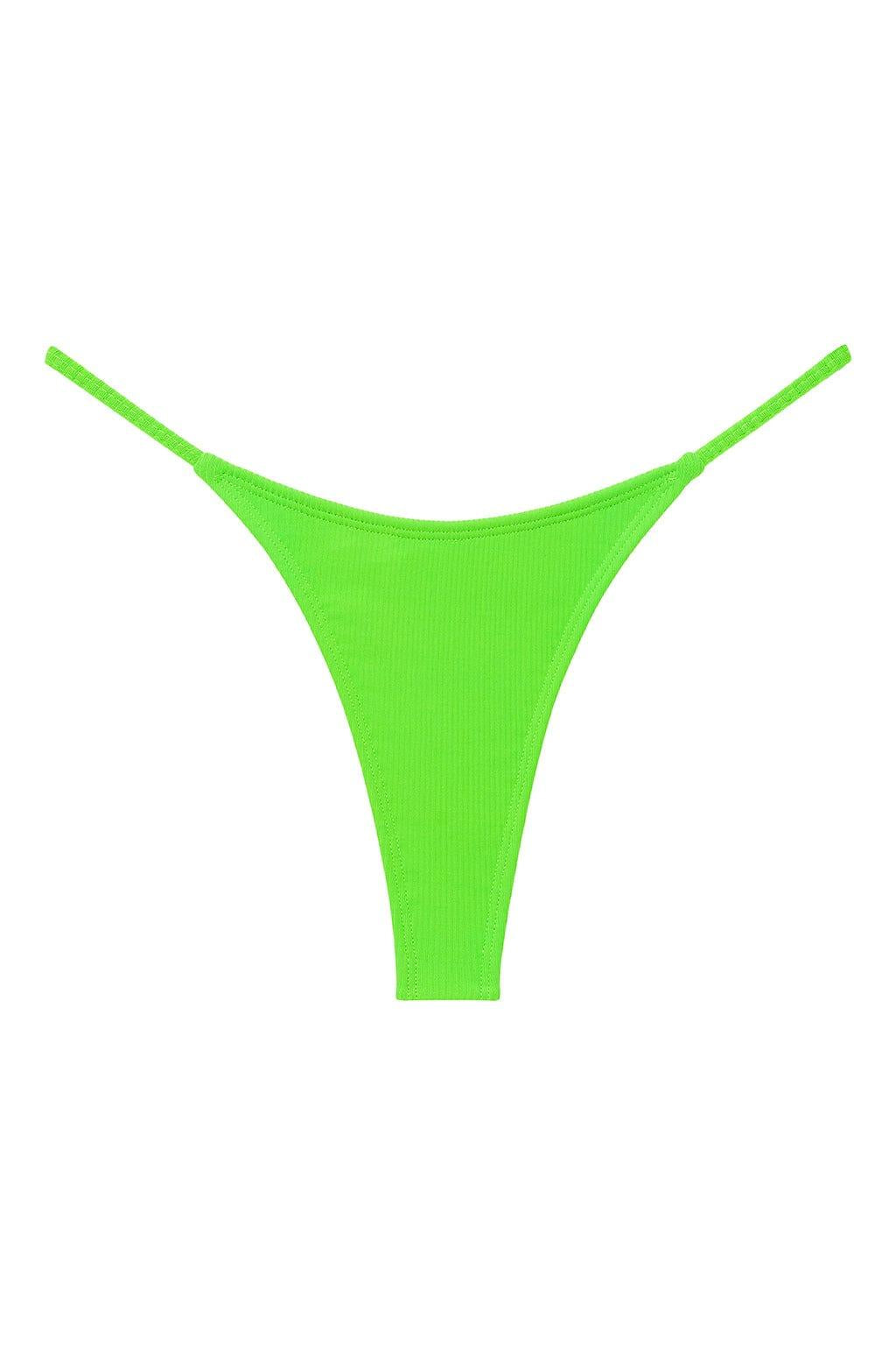 Montce - Lima Micro Rib Celeste Bikini Bottom -