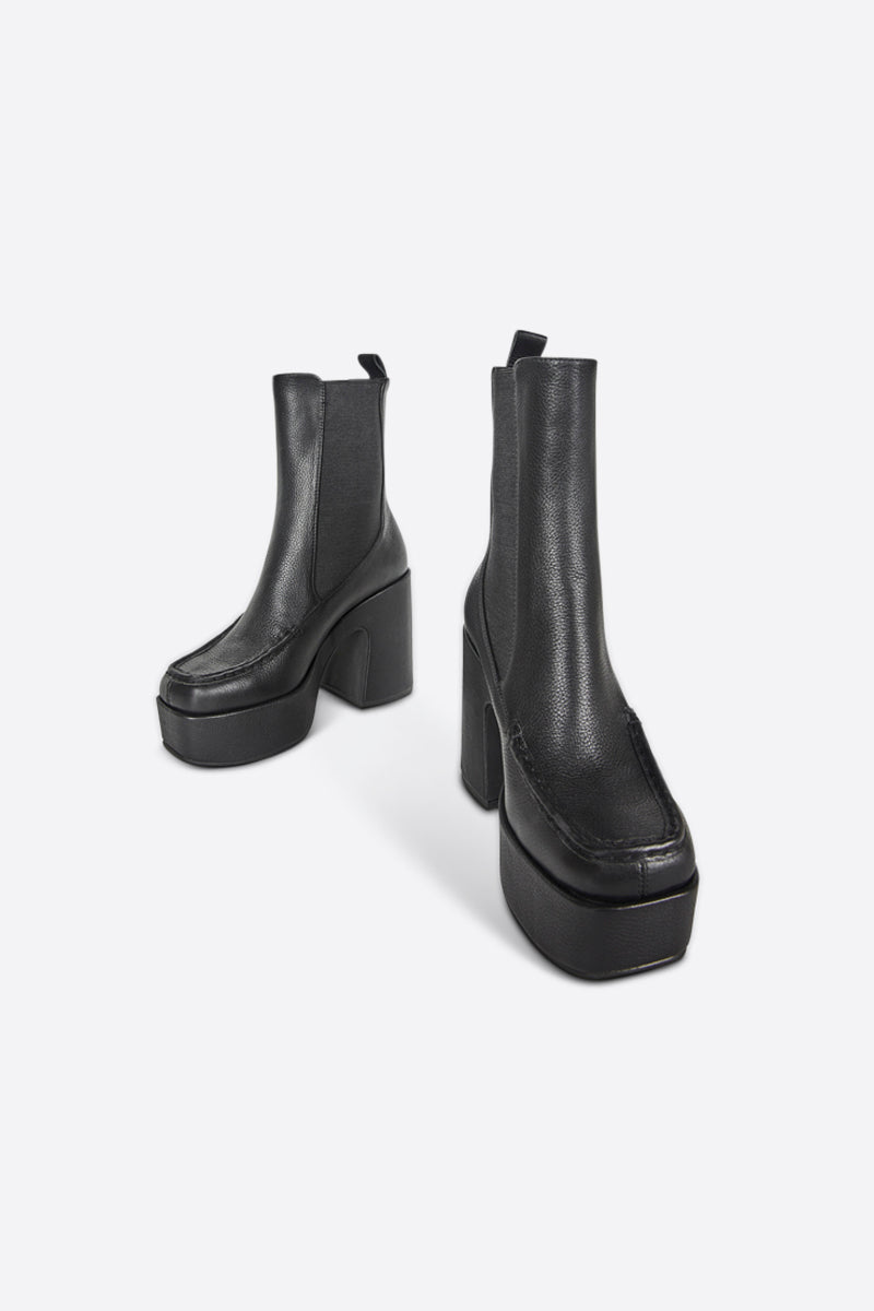 Celeste Leather Platform Chelsea Boot