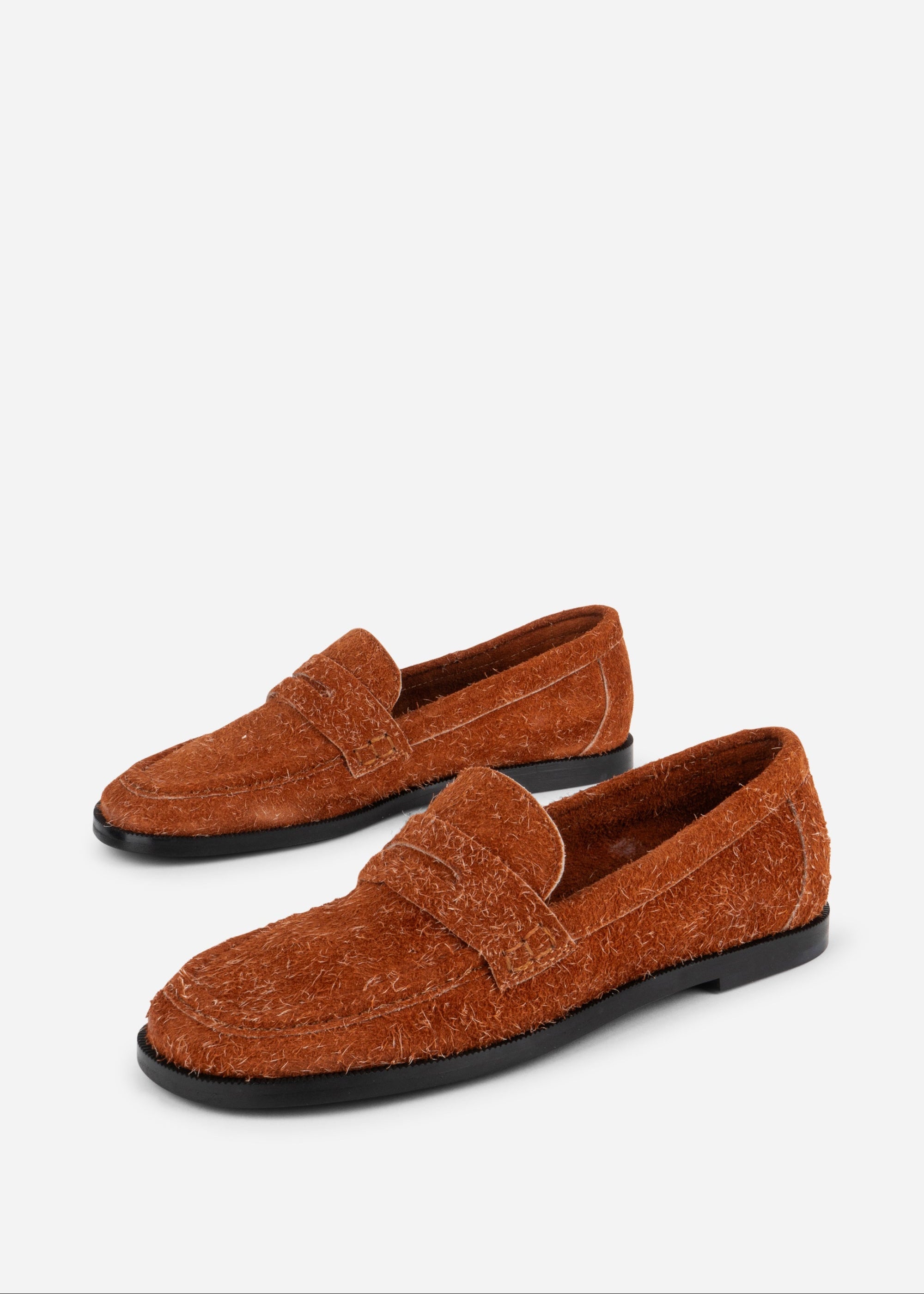 Intentionally Blank - Centre Brushed Suede Loafer -