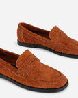 Intentionally Blank - Centre Brushed Suede Loafer -