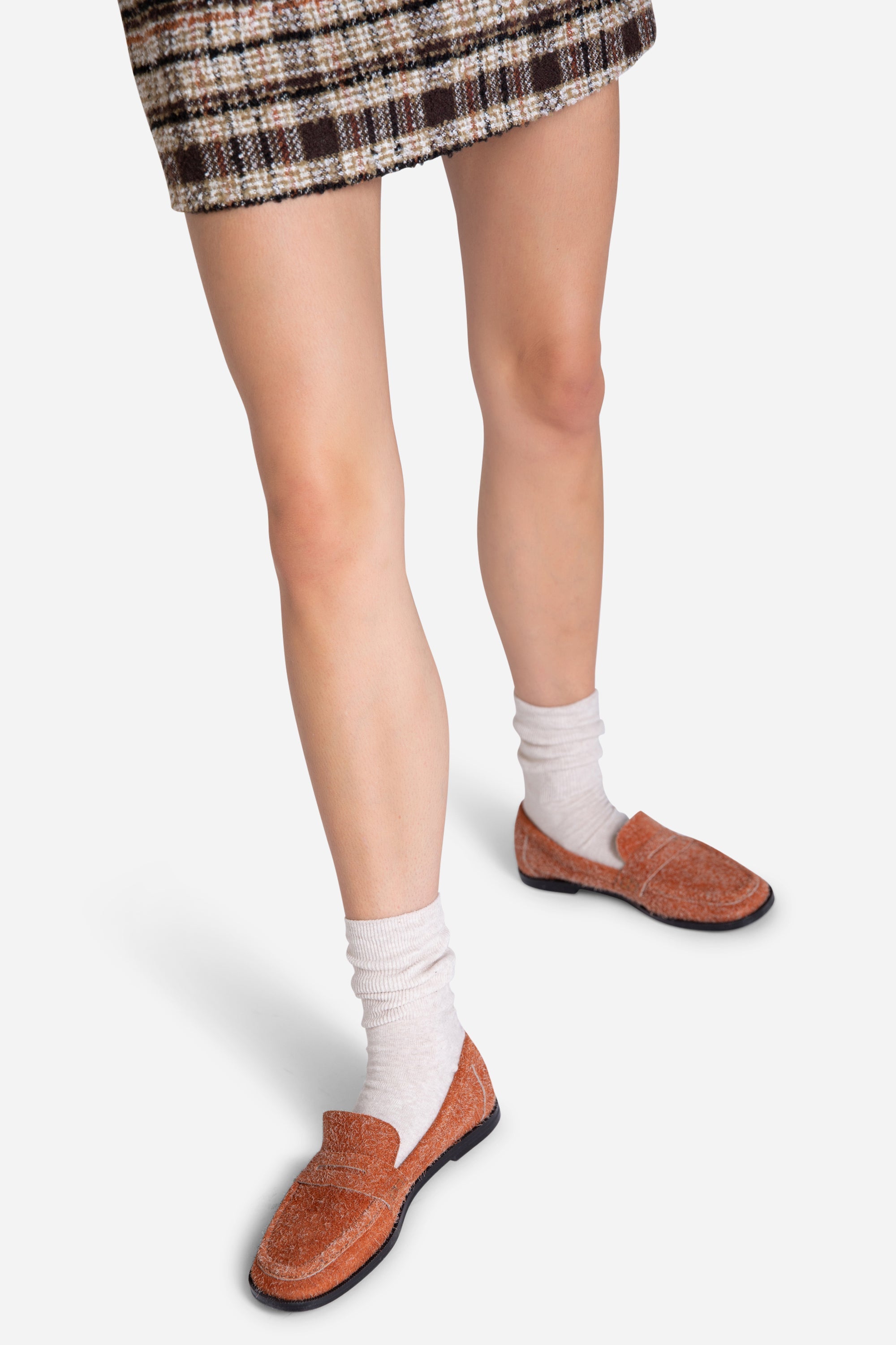 Intentionally Blank - Centre Brushed Suede Loafer - SIENNA BRUSHED SUEDE