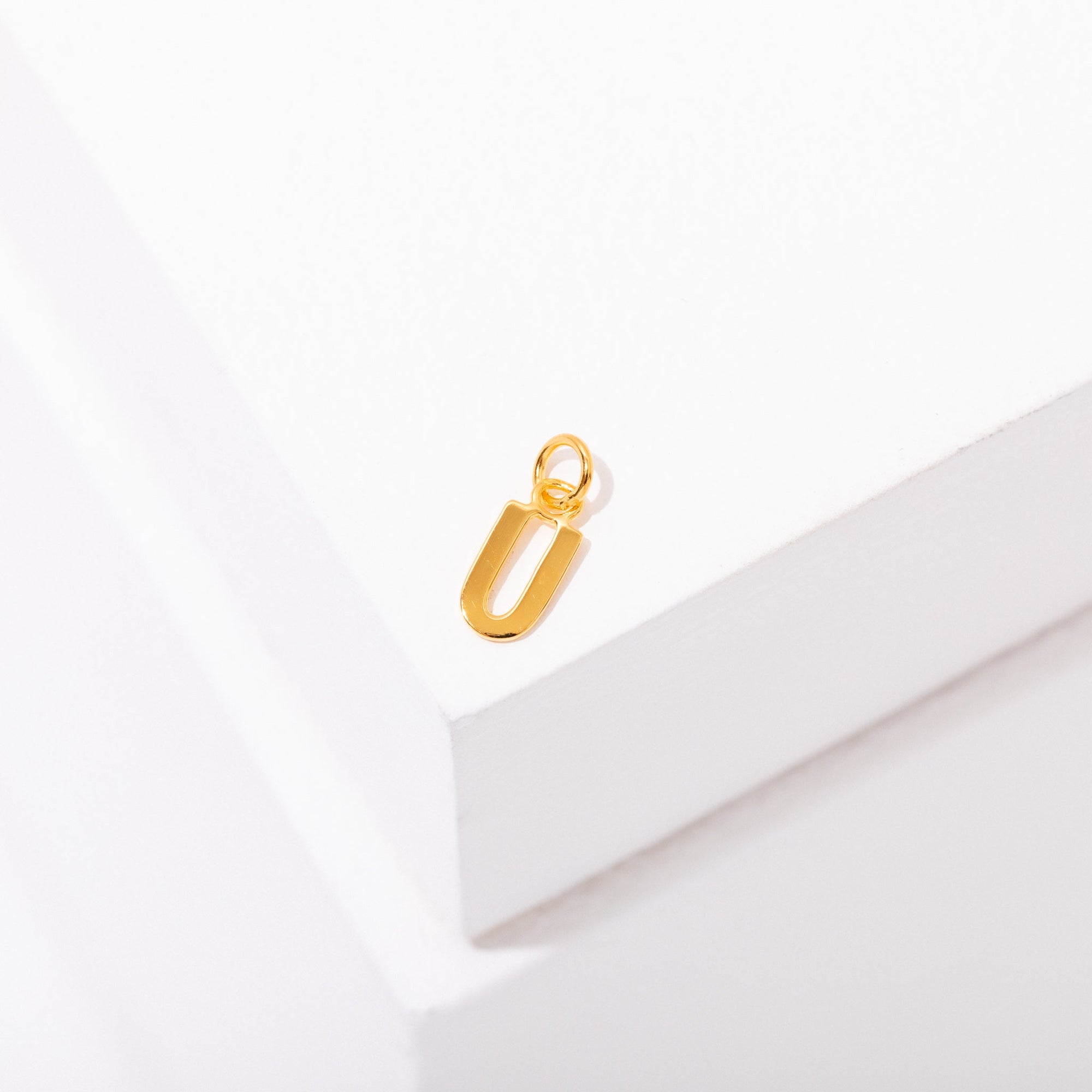 Larissa Loden - Letter Charm - U
