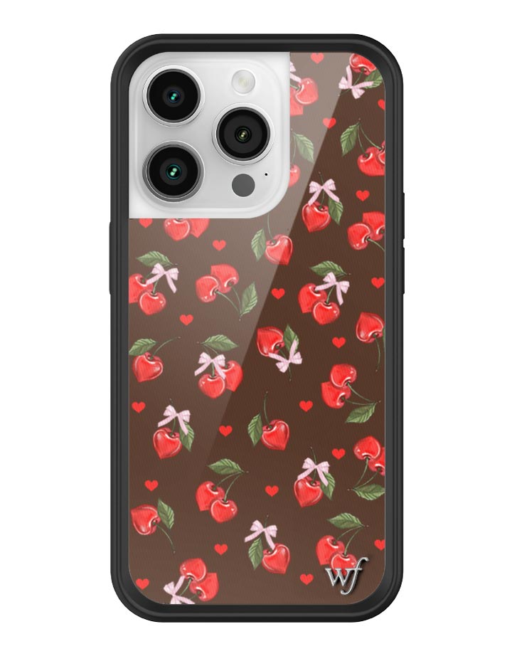 Wildflower Chocolate Cherries iPhone 14 Pro Case
