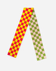 Verloop - Checkerboard Knit Mini Scarf -