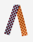 Verloop - Checkerboard Knit Mini Scarf -