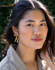 Peter + June - Clara Bow Earrings - Gold -
