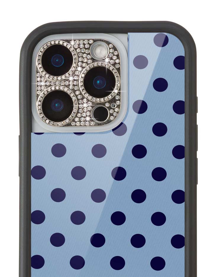Wildflower Camera Bling Cover 16 Pro and 16 Pro Max Silver Cute