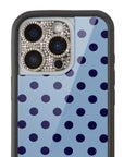 Wildflower Camera Bling Cover 16 Pro and 16 Pro Max Silver Cute
