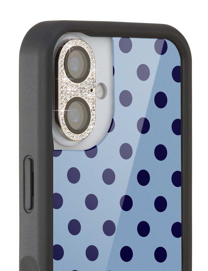 Wildflower Camera Bling Cover 16 and 16 Plus Silver Cute