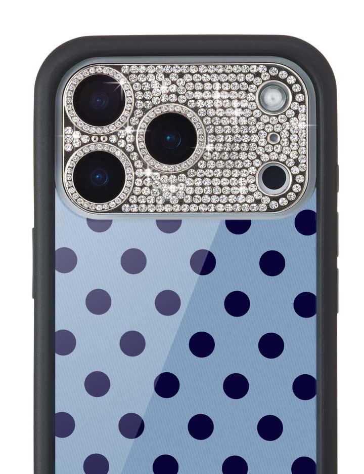 Wildflower Camera Bling Cover 17 Pro Silver Cute