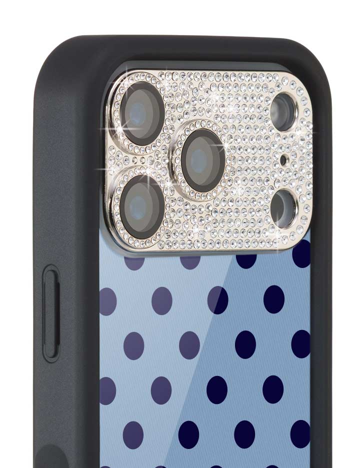 Wildflower Camera Bling Cover 17 Pro Silver Cute