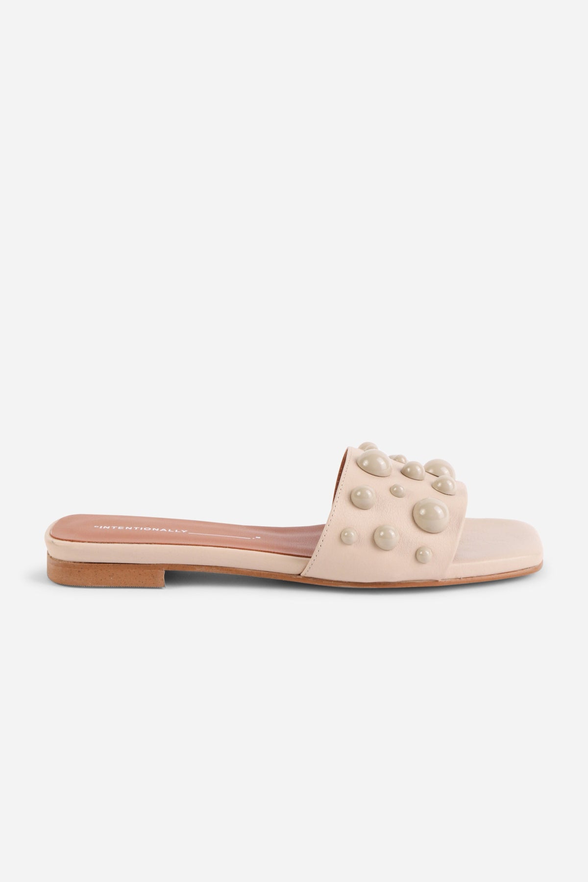 Intentionally Blank - Cocktail Leather Slide -